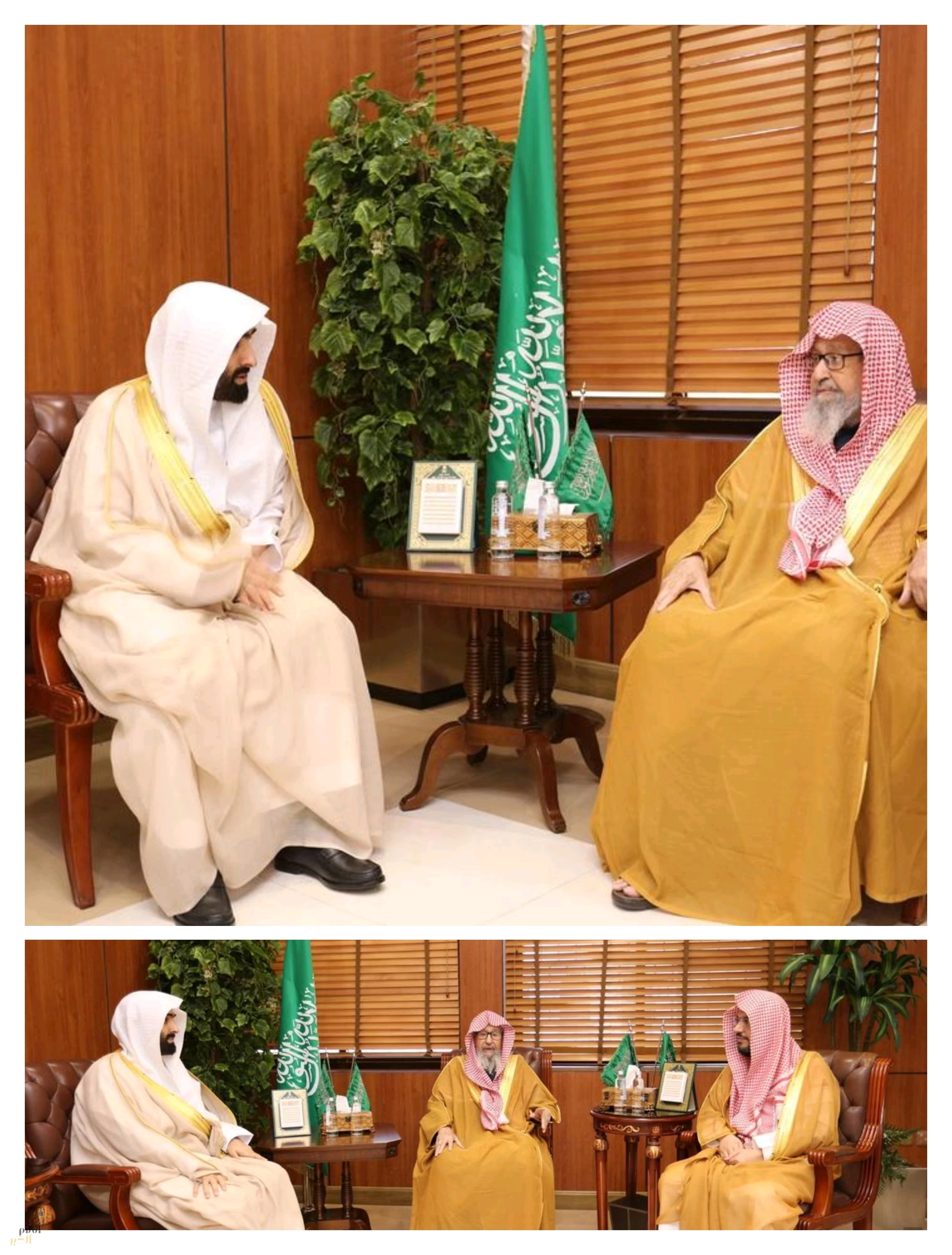 مفتي عام المملكة يستقبل رئيس ديوان المظالم