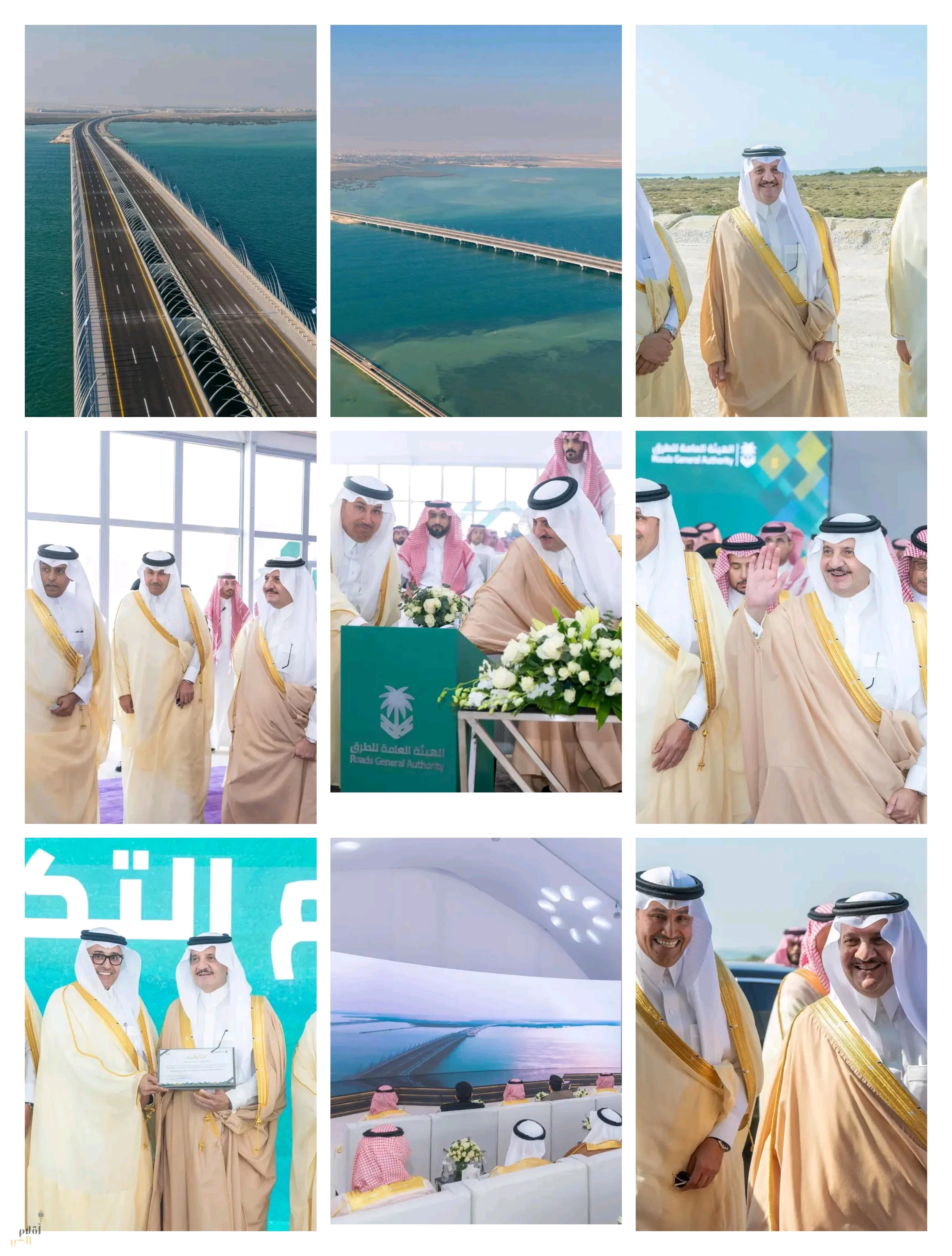 أمير الشرقية يُدشن الجسر البحري بين صفوى ورأس تنورة ضمن مشاريع نوعية بالمنطقة