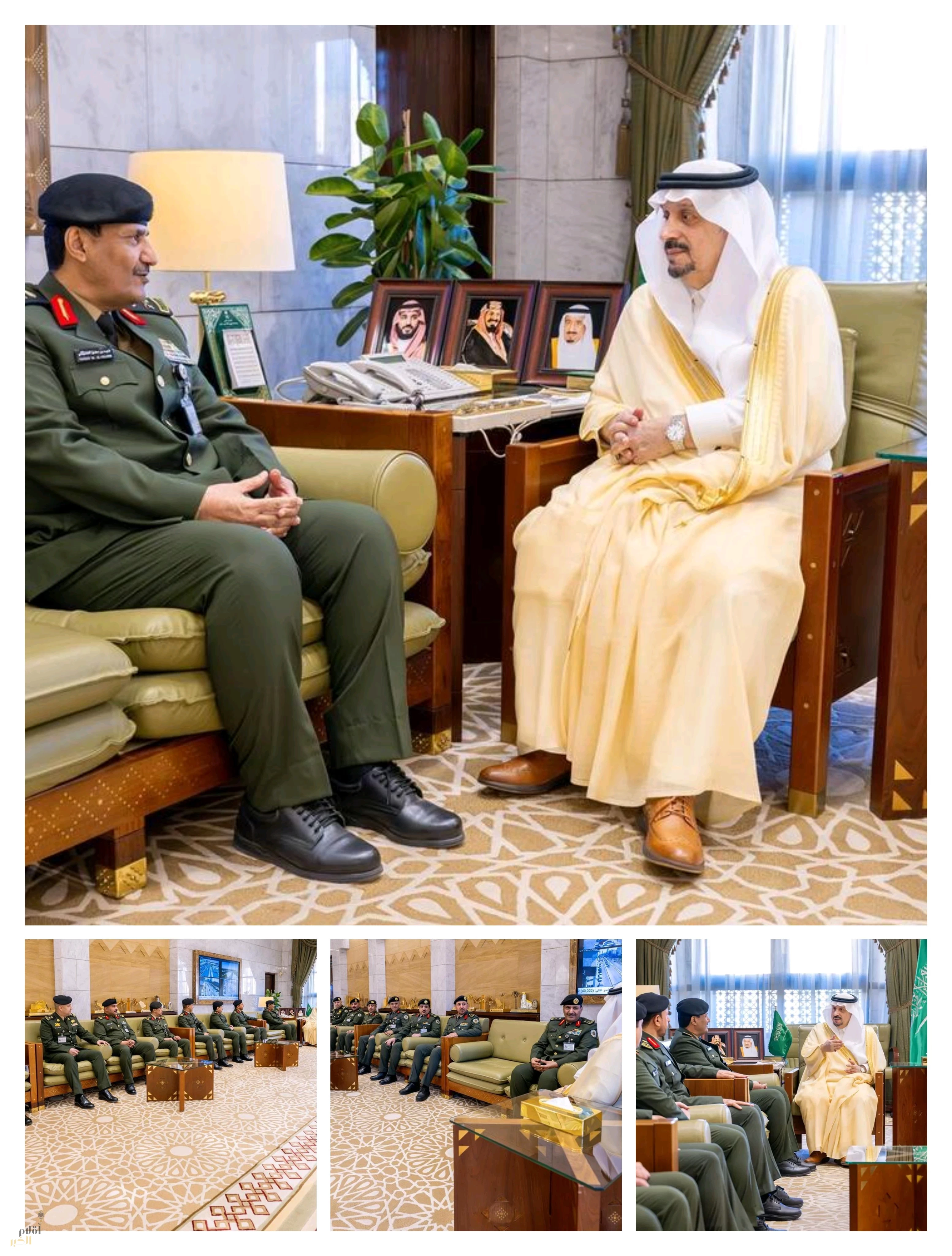 أمير منطقة الرياض يستقبل مدير عام السجون المكلف