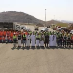 أمانة مكة تنفّذ فرضية لانهيار صخري بسبب الأمطار بالشراكة مع فرع وزارة النقل والجهات المعنية