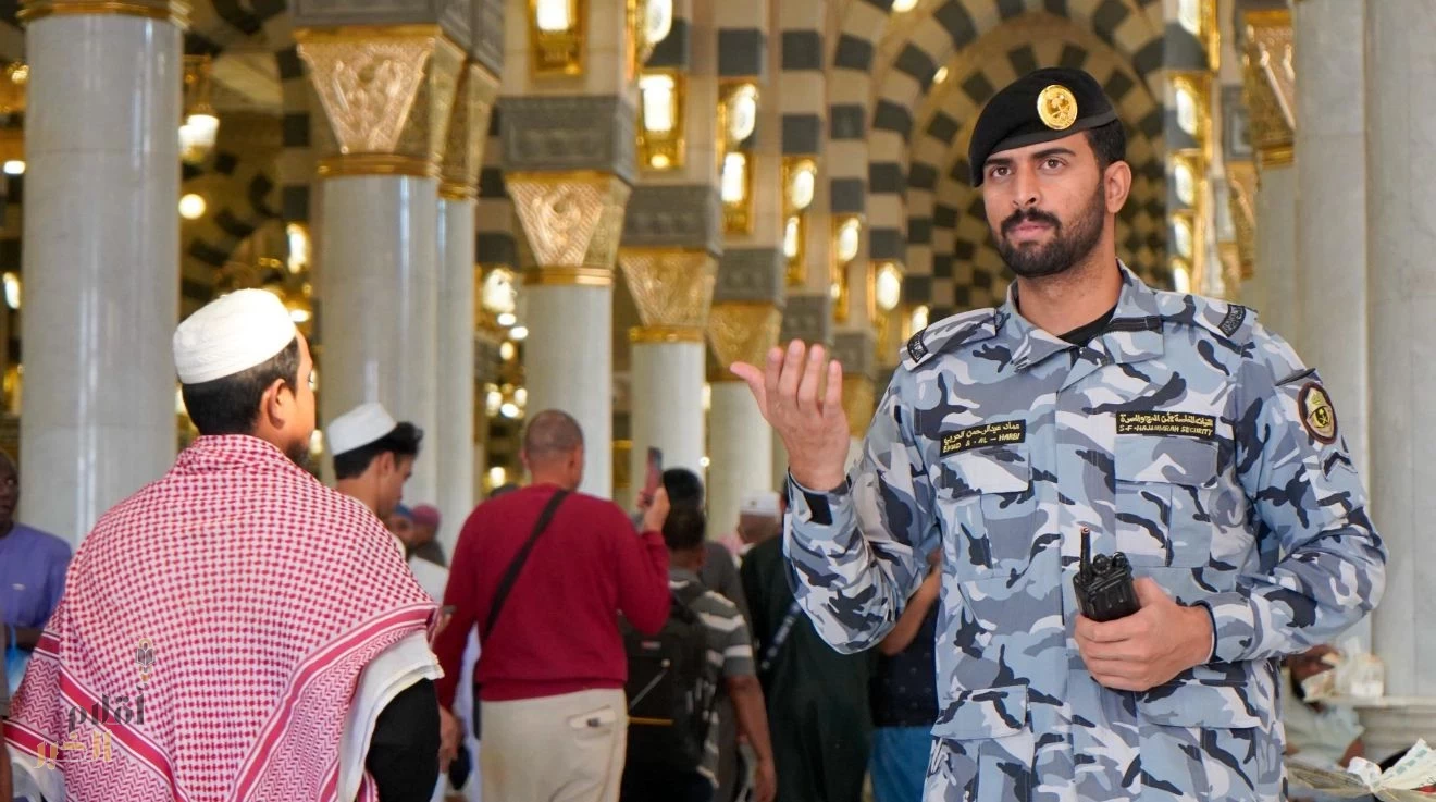 جهود ميدانية متميزة للقوات الخاصة لأمن الحج والعمرة في الحرمين الشريفين خلال صلاة الجمعة