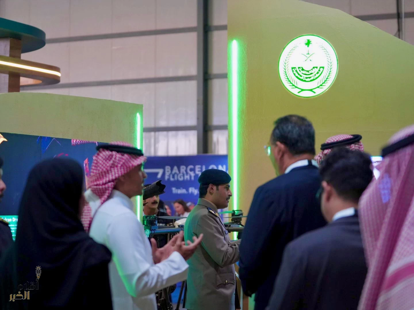 الدفاع المدني يستعرض المنصة الوطنية للإنذار المبكر في حالات الطوارئ في معرض الطيران 