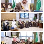 أمير منطقة الرياض يستقبل رئيس مجلس إدارة جمعية البرهان لخدمة السنة والقرآن
