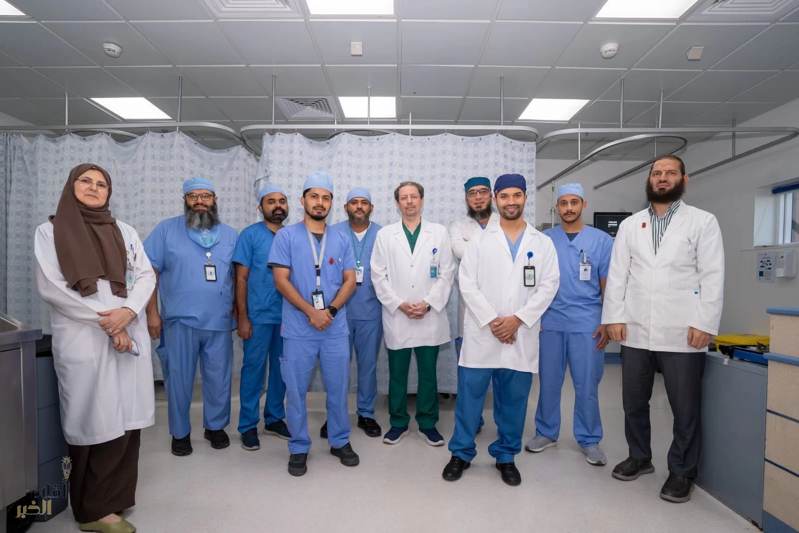 قسطرة بنائية معقدة تنقذ حياة خمسينية من فشل القلب بمدينة الملك عبدالله الطبية