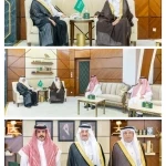 أمير المنطقة الشرقية يستقبل راشد الدوسري المتنازل عن قاتل أخيه