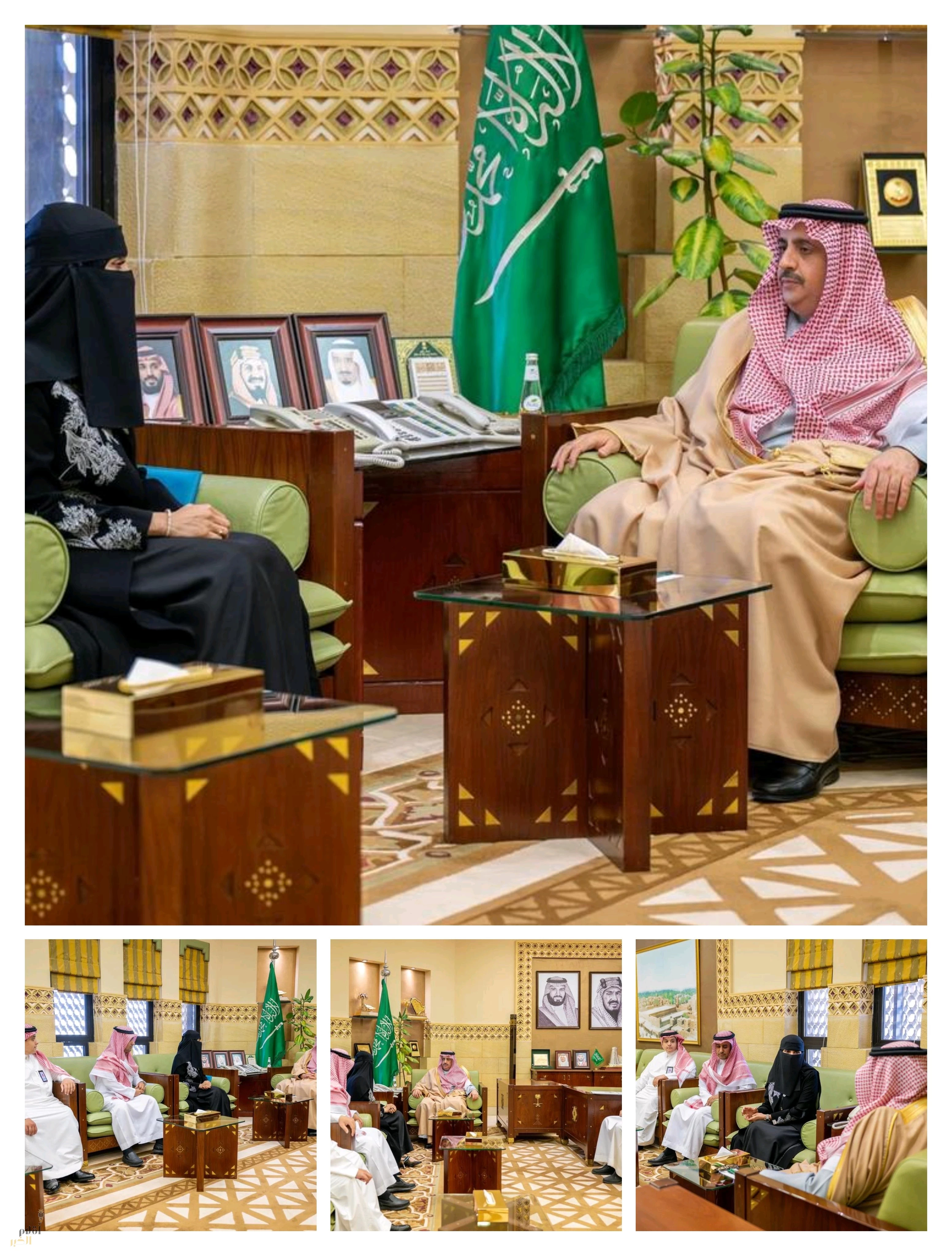 وكيل إمارة منطقة الرياض يستقبل المدير التنفيذي لفرع القطاع الأوسط بهيئة الصحة العامة