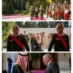 الأمير منصور بن خالد بن فرحان يقدم أوراق اعتماده لملك الأردن