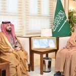 محافظ صوير يستقبل المدير العام لفرع وزارة الشؤون الإسلامية والدعوة والإرشاد بالمنطقة. 