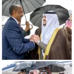 رئيس مجلس السيادة الانتقالي بجمهورية السودان يصل إلى الرياض وفي مقدمة مستقبليه نائب أمير المنطقة