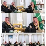 أمير منطقة الجوف يستقبل رئيس مجلس إدارة الهيئة السعودية للمقاولين