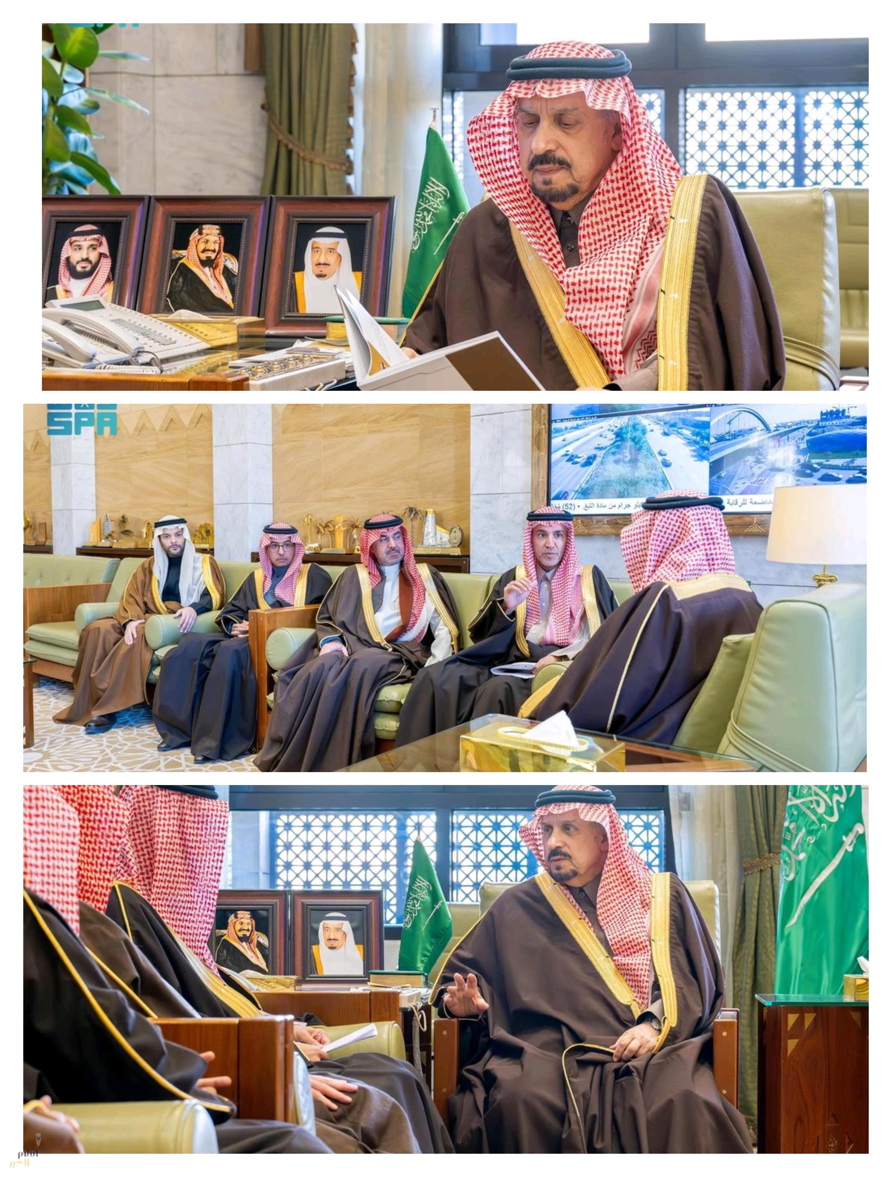 أمير منطقة الرياض يستقبل أعضاء مجلس إدارة المركز الوطني للمنشآت العائلية