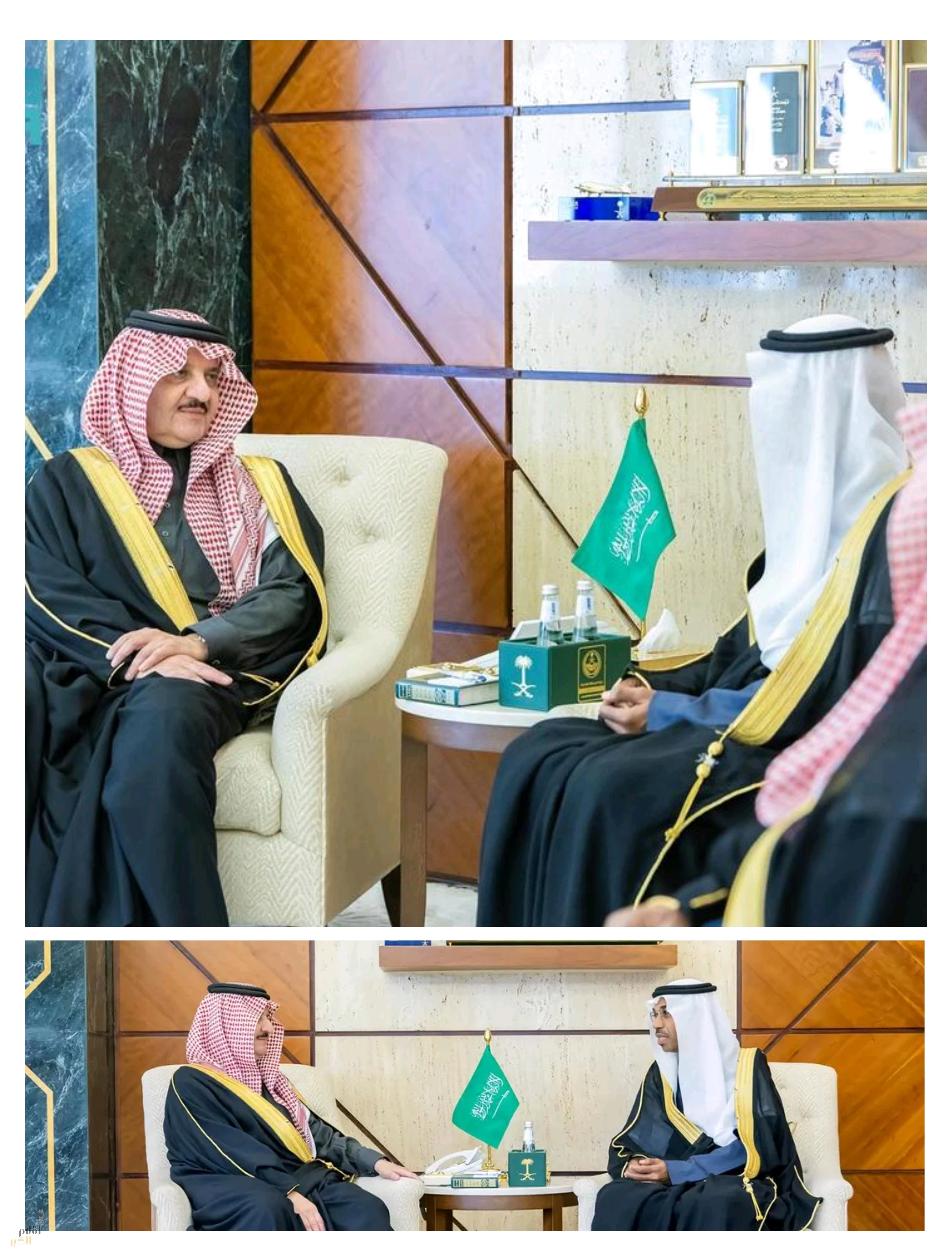 أمير المنطقة الشرقية يستقبل مدير التعليم بالأحساء