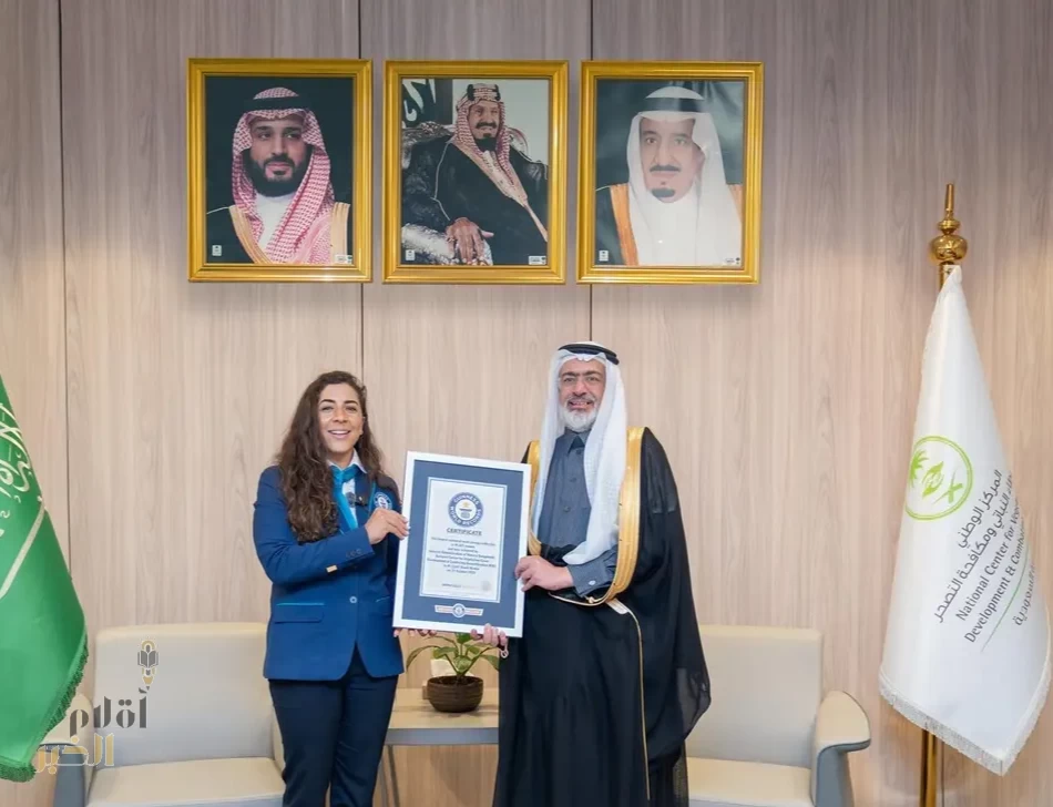 المملكة تسجل رقمًا قياسيًا في "غينيس" بـ 95 طنًّا من البذور الموسمية