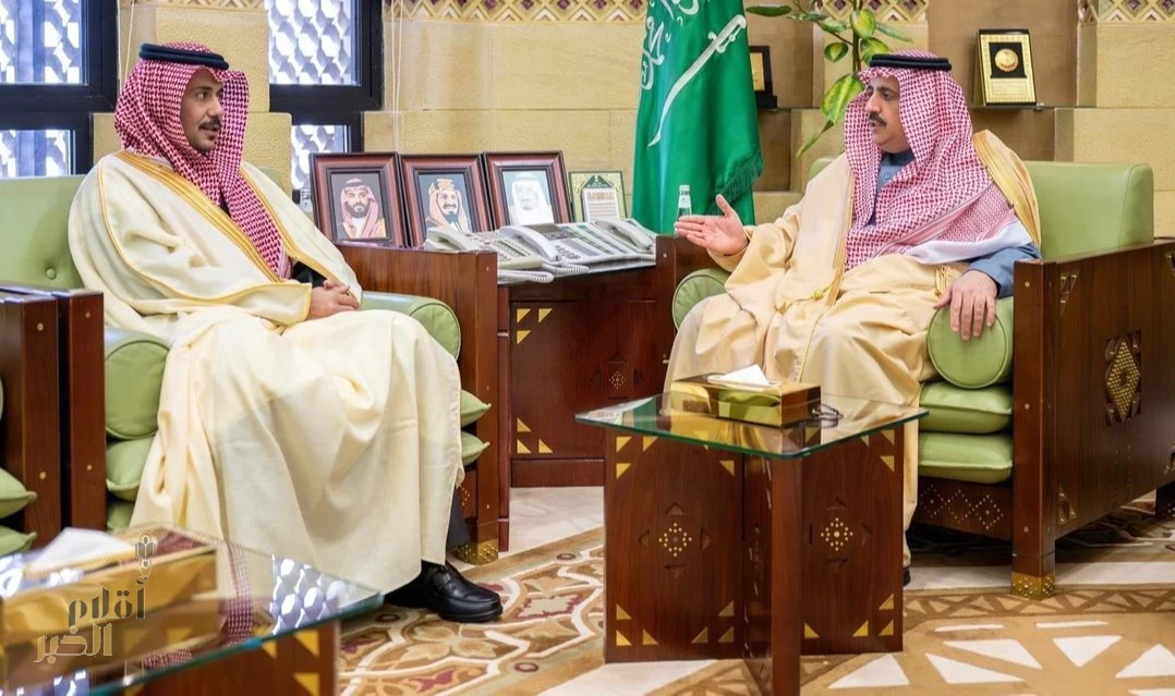 وكيل إمارة الرياض يستقبل مدير عام فرع وزارة البيئة والمياه والزراعة بالمنطقة