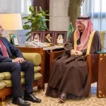 أمير منطقة الرياض يستقبل سفير لبنان المعيّن حديثًا لدى المملكة