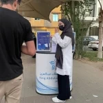 مستشفى الملك عبدالعزيز يفعّل اليوم العالمي للسلامة المروريّة في ممشى اليمامة