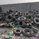 أمانة جدة تضبط مواقع مخالفة لتجميع وتخزين الإطارات التالفة جنوب المحافظة