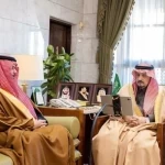 أمير منطقة الرياض يطلع على مشروع ردم وتحصين الآبار المهجورة ومنظومة المياه بالمنطقة