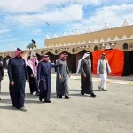 محافظ النعيرية يتفقد سير أعمال استعدادات مهرجان ربيع النعيرية في نسخته الرابعة والعشرين