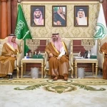 نائب أمير منطقة جازان يستقبل الأمين العام لاتحاد الغرف وأمناء عموم الغرف التجارية بالمملكة