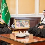 نائب أمير تبوك يستقبل ممثل فرع المركز الوطني لتنمية الغطاء النباتي ومكافحة التصحر بالمنطقة