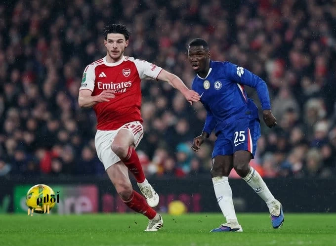 آرسنال يعبر تشيلسي بثبات تكتيكي ويبلغ نهائي كأس الرابطة