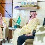 أمير الشرقية يستقبل قائد حرس الحدود بالمنطقة بمناسبة تعيينه