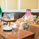 نائب أمير منطقة تبوك يستقبل العضو المنتدب لشركة تبوك للتنمية الزراعية
