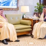 أمير منطقة الرياض يستقبل الدكتور فيصل السديري