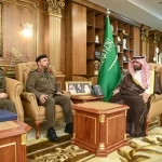أمير جازان يستقبل قائد القوة الخاصة لأمن الطرق بالمنطقة