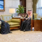 أمير منطقة الرياض يستقبل محافظ الخرج