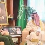 نائب أمير جازان يستقبل مدير جوازات المنطقة المكلف