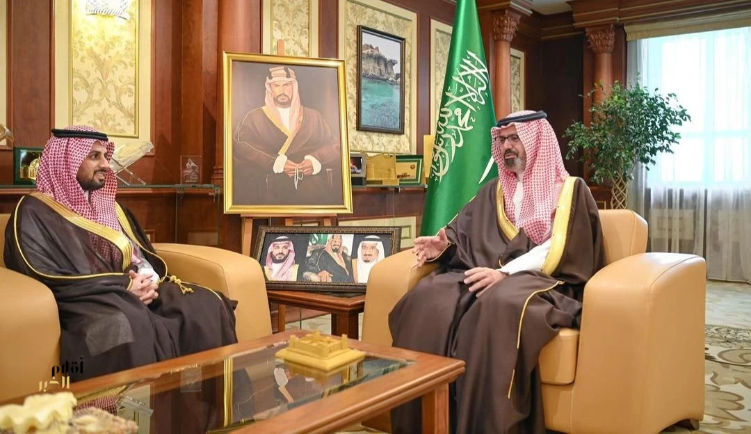 الأمير ناصر بن محمد يستقبل رئيس وأعضاء مجلس إدارة غرفة جازان