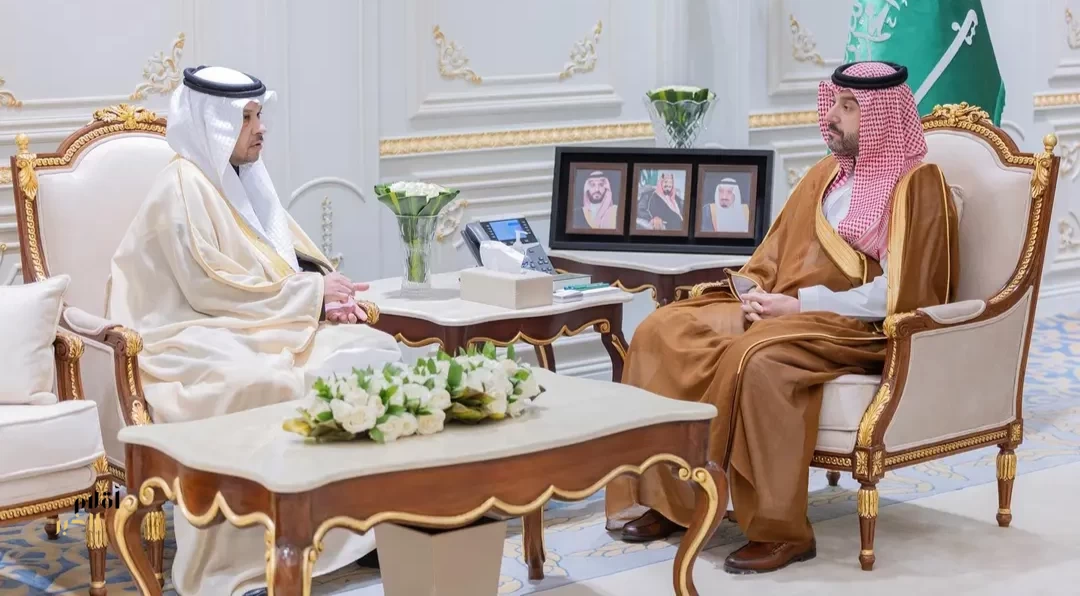 نائب أمير الحدود الشمالية يستقبل مدير فرع وزارة الصحة بالمنطقة