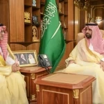 أمير منطقة جازان يستقبل مدير فرع وزارة التجارة