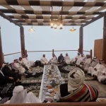 بلدية فيفاء تنظّم إفطاراً جماعياً في سوق النفيعة