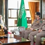 أمير تبوك يتسلم التقرير السنوي لمديرية الدفاع المدني بالمنطقة