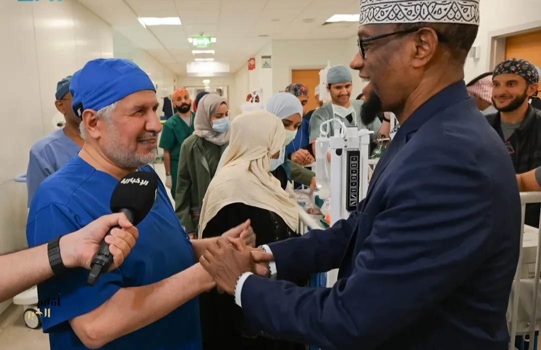 نجاح فصل التوأم الملتصق الصومالي "رحمة و رملا" بعد عملية جراحية معقدة استغرقت 12 ساعة