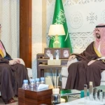 نائب أمير المنطقة الشرقية يستقبل رئيس مجلس إدارة شركة نادي القادسية 