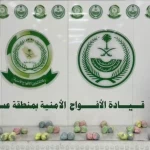 دوريات الأفواج الأمنية بمنطقة عسير تقبض على شخص لترويجه 6 كلجم من القات المخدر