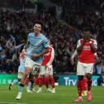 مانشستر سيتي يحسم للقب رابطة الأندية ويبدد طموحات أرسنال