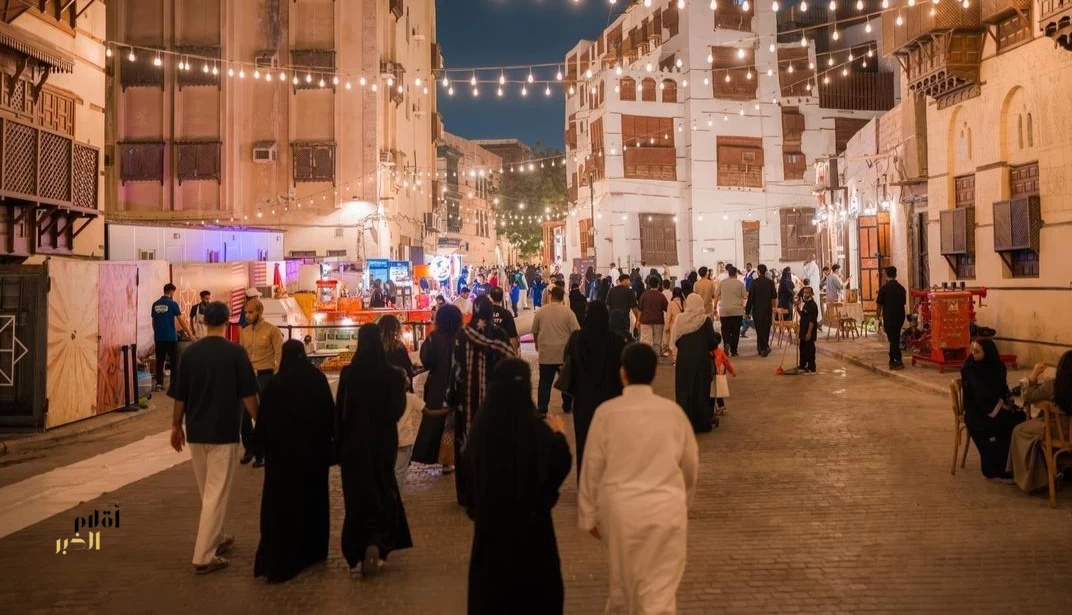 جدة التاريخية تسجّل رقمًا قياسيًا بأكثر من 4 ملايين زائر في رمضان