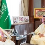 أمير المدينة المنورة يستقبل مدير عام الأحوال المدنية بالمنطقة