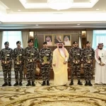 أمير جازان يستقبل قائد قوة أمن المنشآت بالمنطقة