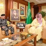 نائب أمير جازان يستقبل قائد قوة أمن المنشآت بالمنطقة