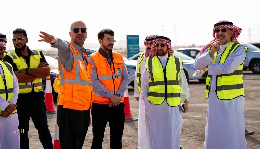 الرئيس التنفيذي لـ"سار" يتفقد العمليات التشغيلية بمحطة قطارات الشحن بالجبيل