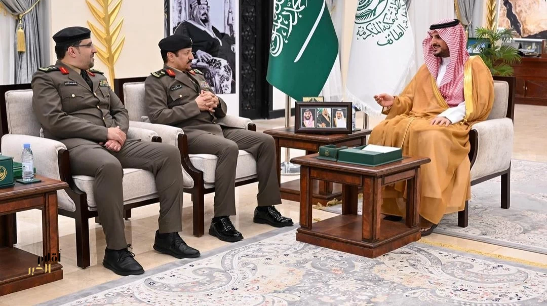 محافظ الطائف يستقبل مدير عام المرور بالمملكة