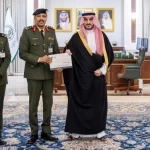 أمير منطقة الجوف يستقبل مدير سجون المنطقة ويطّلع على التقرير السنوي لعام 2025م