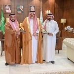 أمير منطقة حائل يستقبل مدير عام ميدان حائل للهجن