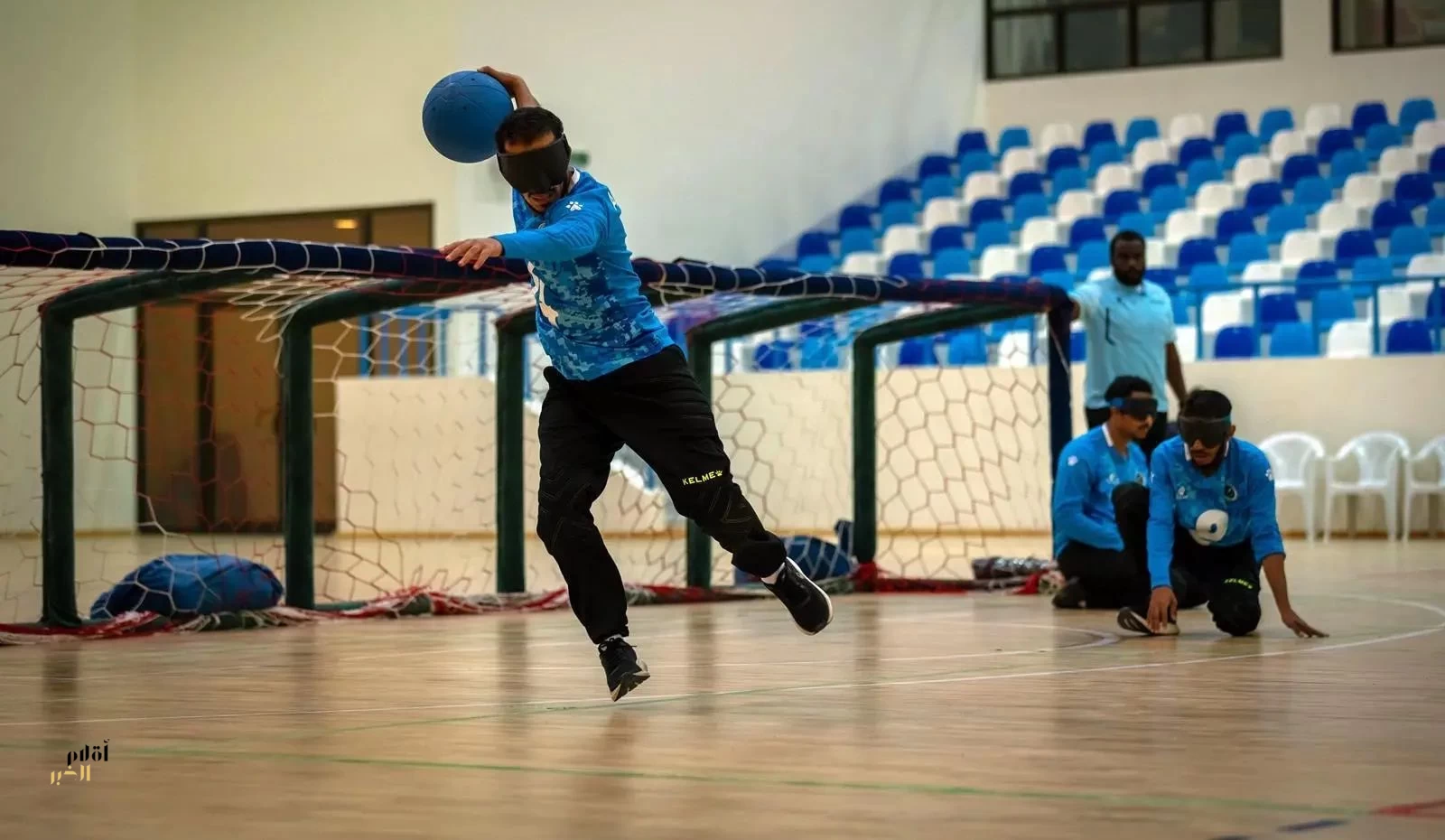انطلاق منافسات بطولة دوري الدرجة الأولى لكرة الهدف لذوي الإعاقة البصرية في نجران